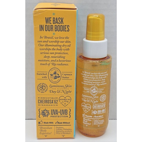 SOL JANEIRO BUM BUM SOL OIL BROAD SPECTRUM SPF 30 SUNSCREEN 3 OZ 90ml - Picture 2 of 3